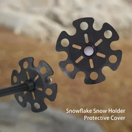 Compact Snow Drag Gear Mud Holder Snow Drag Tray Perfectly Fitted Trekking Pole Mud Baskets Non-deformable Hiking Supplies