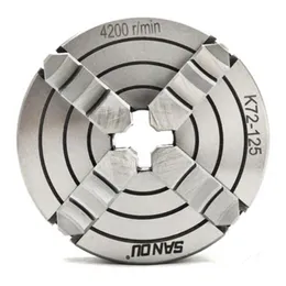 San Ou K72 - 80 100 125 160 200 250 4 mascella Chuck/125mm Manuale Torna Chuck/4 -Giw Independent Chuck/WM210 Installa direttamente Chuck