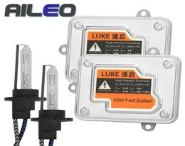 Aileo Car Reflight żarbówki H4 Xenon H7 H1 H3 H8 H9 H10 H11 H16JP 9005 9006 HB2 HB3 HB44300K ​​5800K 55W HID3897838