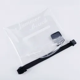 Bolsa de mergulho tpu transparente nadando equipamento de mergulho saco de rafting saco de armazenamento de praia grande ombro único saco de balde à prova d'água