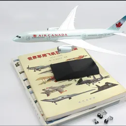 Scale 1/200 Air Canada B787-8 Dream ABS Engineering Eco-friendly Plastic Diecast Aircraft Model Collectibles Toy For Boys