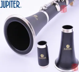 Jupiter JCL637N Nowy przylot Bflat Tune Clarinet Wysokiej jakości instrumenty drewniane drewniane instrumenty Black Tube BB z przypadku 7190540