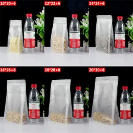 50 pezzi 3D BASSE VISULIBILI DI PLASTICA GROST 3D MATTE SNACK RIMEABLE Cereali di caffè cereali da tè asciutti per frutta per frutta per carri per imballaggi