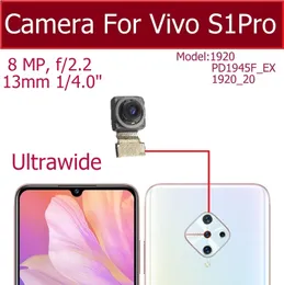 För vivo S1 Pro främre bakre huvudkamera frontal selfie liten ansikte bakre bakre kamera flex kabel ersättningsdelar