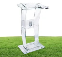 Church Acrylpodium hohe Qualität angemessene billige klare Acryl -Podium -Kanzel -Acryl -Podiums -Lekte 3725345