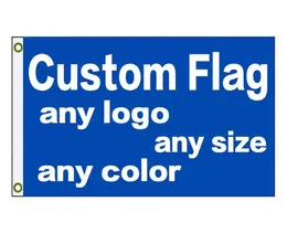 مخصص لافتة العلم طباعة 3x5ft مع شعار التصميم الخاص بك لأصحاب OEM DIY Direct Flags DHL Shiping1481303