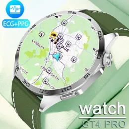 Huawei GT4 Pro Smart Watch Men Watch 4 Pro Amoled HD 화면 Bluetooth Call GPS 피트니스 추적기 ECG+PPG SmartWatch 2024 New