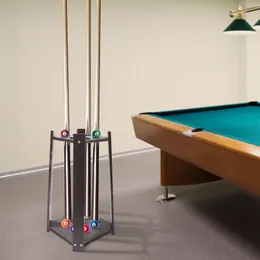 JTVTW Portable Billiards Snooker Stick Rack Pool Cue Holder Stand For 3