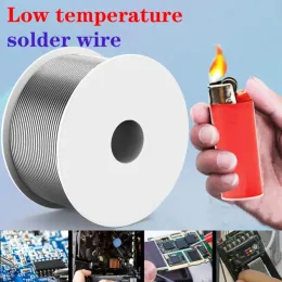 New Disposable Rosin Core Solder Wire Tin Solder Wire 0.8mm 20/50g 2% Flux Reel Welding Line No-clean Soldering Wire Roll