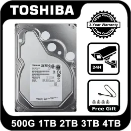 Napędy Toshiba 1TB Wewnętrzne dyski twarde 3,5 "500G 2TB 3TB 4TB Disco Duro Enterprise Class Mechanical HDD SATA III 6GB/S 7200RPM dla NAS