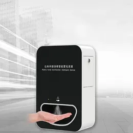 Flytande tvåldispenser Public Touchless Hand Desinfection Machine Automatiska droppar Väggmonterad sensor