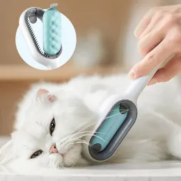 Escova de massagem multiuso para removedor de cabelo para animais de estimação, ferramenta de limpeza para gatos e cães, toalhetes profundos, ferramentas de limpeza doméstica, suprimentos