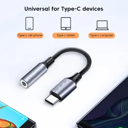 Dirsek USB Tip C ila 3.5 jak kulaklık adaptörü USB-C 3 5mm Samsung Galaxy S22 S21 Huawei P50 Xiaomi 12 için Ses Kablo Dönüştürücü