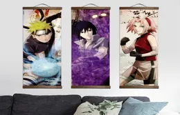 Dipinto di scorrimento anime giapponese all'ingrosso Kakashi Itachi Uchiha Poster Wall Art Poster per la casa Immagini per soggiorno 4968551