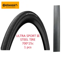 Continental Ultra Sport III дорожные проволочные шины 700 x 23C 25C 28C Bicycle Tire Bike развертываемые шины Дешевые велосипедные колеса 700C шина