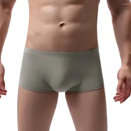 Underpants uomini sexy biancheria bianche da uomo giuntura brief morbidi shorts shorts roupa interior mascolina