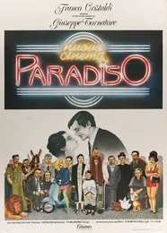 Nuovo Cinema Paradiso 1988 Italy Classic Movie Print Art Canvas Affisch för vardagsrumsdekor Hemväggsbild