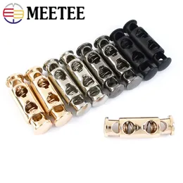 20pcs Metal Lock Lock Bolas duplas Fiftles Spring Sapatos de vestuário Clasp clasp paracord chapéu corda de costura acessórios