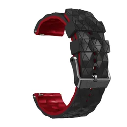 حزام معصم السيليكون الرياضي 22 مم لصالح الحصيرة القطبية X/Pro Band Vantage M/M2 Watchband استبدال لـ Coros Apex/46mm سوار