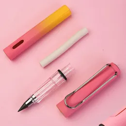 새로운 기술 화려한 무제한 글쓰기 영원한 연필 지우개 마법 연필 그림 용품 공급품 문구로 잉크 펜