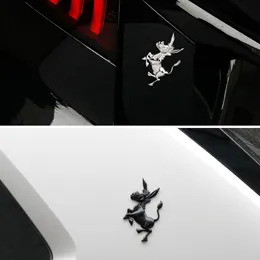Autowagen Motorradfahrzeug Universal Decorative Badge Premium Metall Esel Aufkleber Aufkleberdekoration Dekoration