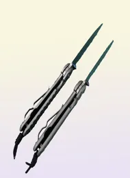 Chris Reeve Small Sebenza D2 Folding Blade Nóż Tytanium Titanium Hałda taktyczna polowanie na kemping na zewnątrz Pocket Survival Noże 5621372