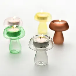 Svampljushållare Creative Tealight Stand for Christmas Party Ornaments Gift Tealight Decorative Organizer Home Room Decor