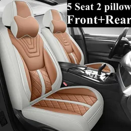 Car Seat Covers 5 Full Set Front Rear Auto Cover For Altea Arona Ateca Exeo Ibiza IBL IBX Leon Toledo Automobiles