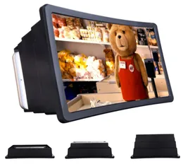 Новый F2 Magnifier Gesire Gesity Display Folding 3D -экрана Усилитель мобильного телефона Увеличение мобильного телефона Enlarged Expander Stand3298202