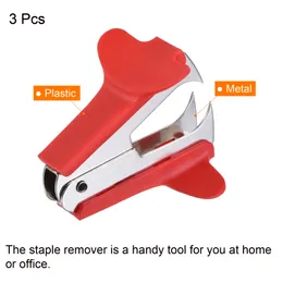 3st Simulate Canine Teeth Staple Remover Mini Manual Nail Puller för Office Staff Stationery Staple Pluck Out Ta bort verktyg