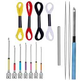 7/15pcs costura a agulha de bordado tapete kit agulha de agulha de agulha de bordado de bordado de bordado