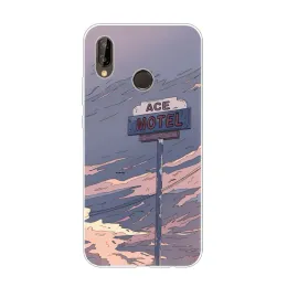 Case di copertura in silicone per Huawei P20 Pro Lite P30 Case Coque Bumper Cover Cover TPU