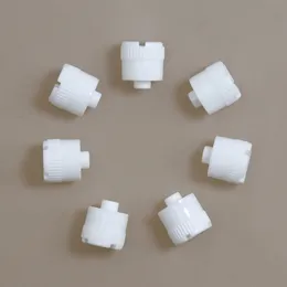 Luer Lock Plug Adapter PP Plastic Air Valve Pipe Dispensing Glue Subpackaging Syringe Barrel Fitting Connector End Cap Cove