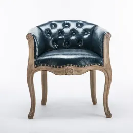 Skórzane luksusowe krzesła jadalnia nordycka opóźnienie w biototarstwie Maszynka miękka bar stołek oparte silla meble gpf40xp