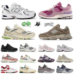 Wholesale New OG Sports Running Shoes 9060 Bricks Wood Inside Voices 2002 Protection Pack Pink Rain Cloud 530 White Silver Navy Athletic Sneakers mens trainers 36-45