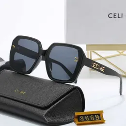 Kadın erkekler 3669 cel oval çerçeve tasarımcı güneş gözlüğü moda retro stil çok renkler göz koruma boş zaman tatil aaaaa sunnies # 2024 5a