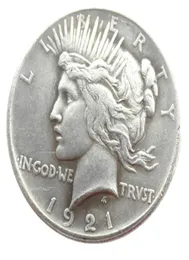 US 1921 Friedensdollar handwerk versilberte Kopiermünzen Metallstätigkeiten Manufacturing Factory 1933723