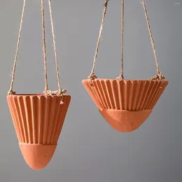 Vases Hanging Plant Pot Save Indoor Space Perfer For Offices