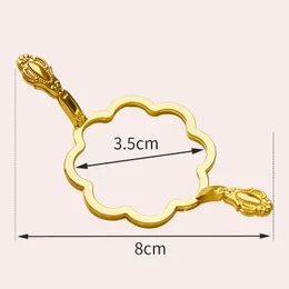 Metal Seal Wax Molds Holder Flower Round Fix for Wedding Invitations Cards Packaging Shape Sealer Wax Stamp and Die Sets SB042