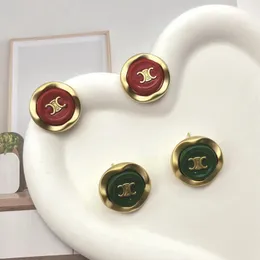 2024 New hot Celi brand luxury designer earrings for women mother teacherday woman aretes brincos round retro vintage earring earings ear rings jewelry gift