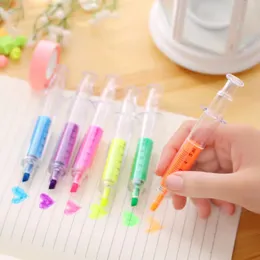 6 ПК/установка Kawaii Syzre Fluorscent Highlighter Pen Marker