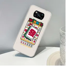 Custodia creativa del telefono Mahjong per Xiaomi Mi 12x 11i 12 11 10 9 8 Lite 13 9t 10T 11t 12t Pro 5x 6x Ultra 5G Luxury Coque