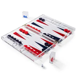 Aquauncle Acryl -Backgammon -Spielset