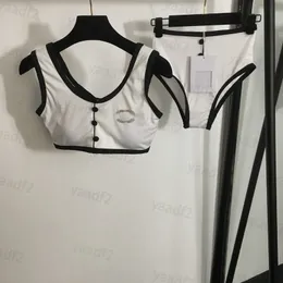 Kadın Mayo Bikini Tanklarla Seti Yoga Spor Takımları Tatil Mayosu Takım Seksi Mayo