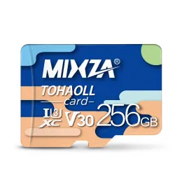 البطاقات الأصلية Mixza SD TF Mini SD Card 256GB TF Memory Flash Card للهاتف/الكمبيوتر/الكاميرا Dropshipping