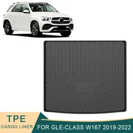 Dla Mercedes-Benz klasy GLE W167 2019-2022 Włośca ładunków samochodowych TPE Maty TRUNK HODY WODNOTOWE DYWANIE