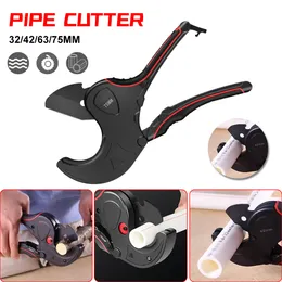 Pipe Cutter 32mm 42mm 63mm 75mm Aluminium Pipe Scissors Tube Slangplaströr PVC/PPR VVING MANUAL Handverktyg Handverktyg