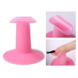 DIY Nail Art Stand Stand Nail Pinger Practic Practice Practice Holder Gel Prick Draw