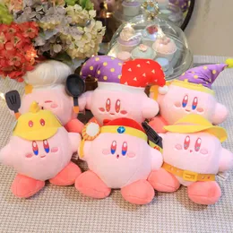 Desenho animado fofo palhaço de 8 polegadas kabi 20cm boneca boneca boneca de pelúcia estrela de brinquedo kabi sanei kirby