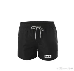 20SS Balr Designer Badeshorts men039s shorts quickdrying and comfortable beachwear summer elasticated waist tie highend le6969628